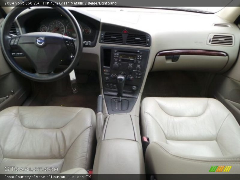 Platinum Green Metallic / Beige/Light Sand 2004 Volvo S60 2.4