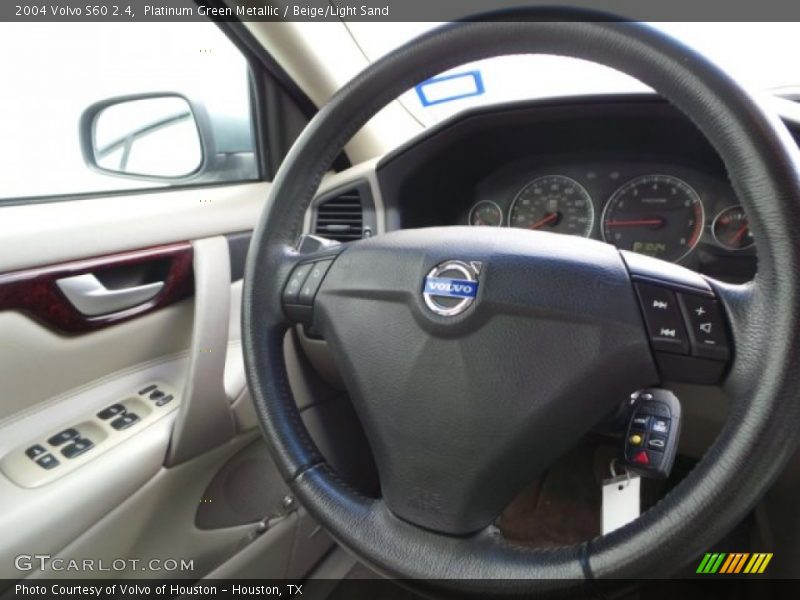 Platinum Green Metallic / Beige/Light Sand 2004 Volvo S60 2.4