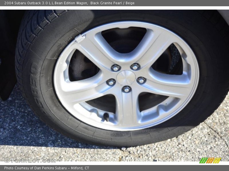 Black Granite Pearl / Beige 2004 Subaru Outback 3.0 L.L.Bean Edition Wagon