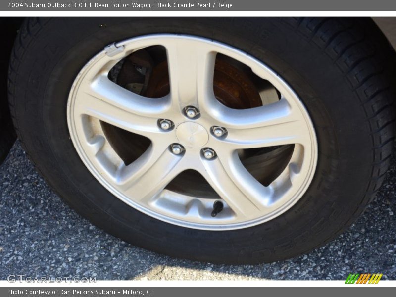 Black Granite Pearl / Beige 2004 Subaru Outback 3.0 L.L.Bean Edition Wagon