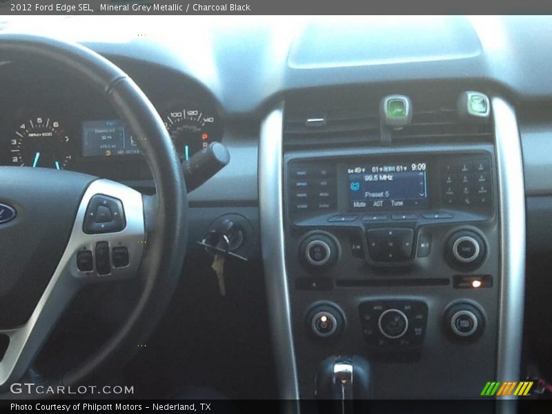 Mineral Grey Metallic / Charcoal Black 2012 Ford Edge SEL