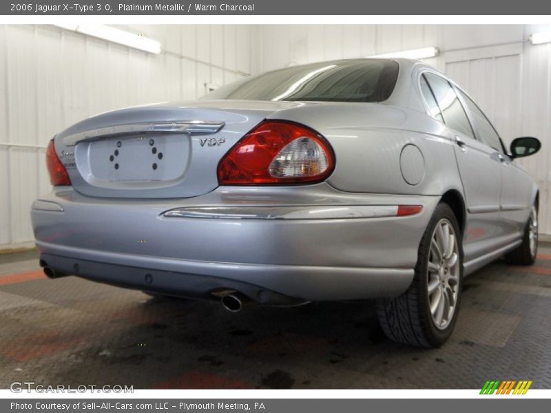 Platinum Metallic / Warm Charcoal 2006 Jaguar X-Type 3.0