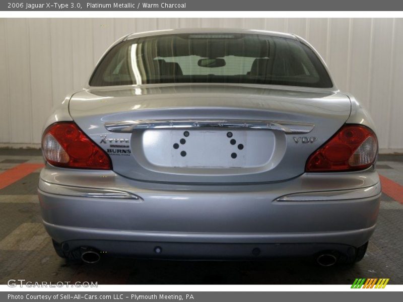 Platinum Metallic / Warm Charcoal 2006 Jaguar X-Type 3.0