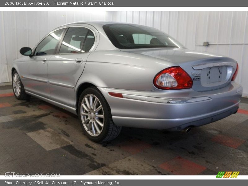 Platinum Metallic / Warm Charcoal 2006 Jaguar X-Type 3.0