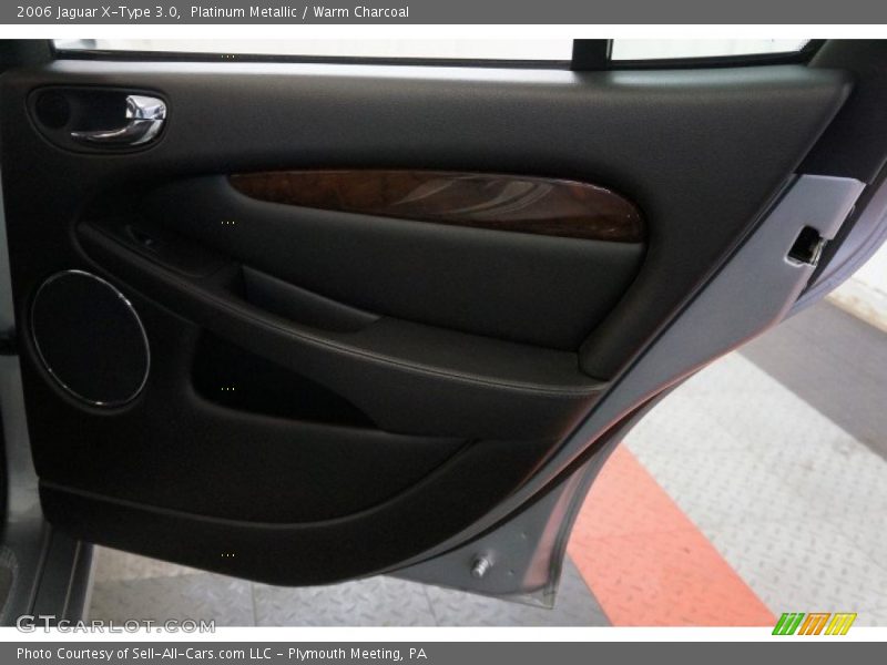 Platinum Metallic / Warm Charcoal 2006 Jaguar X-Type 3.0