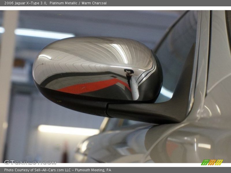 Platinum Metallic / Warm Charcoal 2006 Jaguar X-Type 3.0