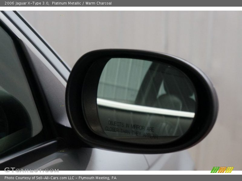 Platinum Metallic / Warm Charcoal 2006 Jaguar X-Type 3.0