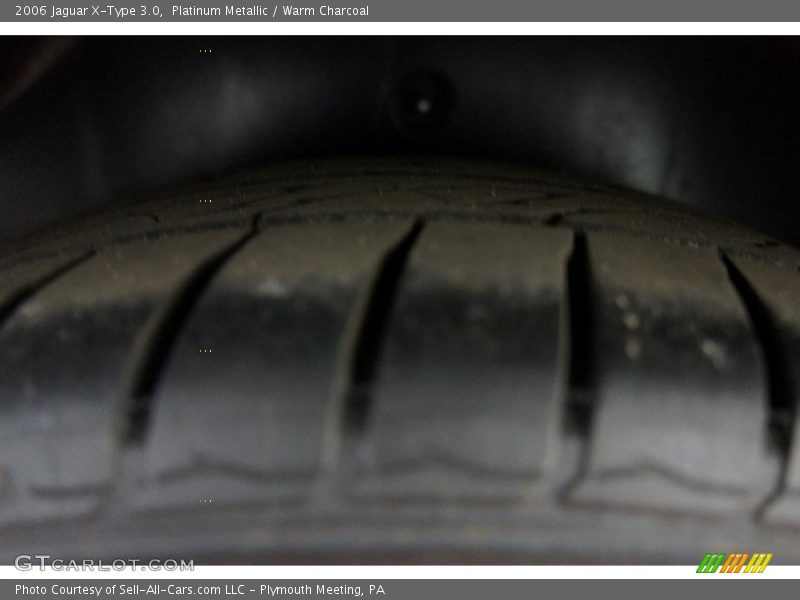 Platinum Metallic / Warm Charcoal 2006 Jaguar X-Type 3.0