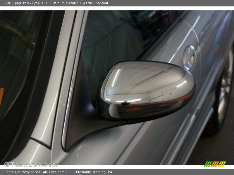 Platinum Metallic / Warm Charcoal 2006 Jaguar X-Type 3.0