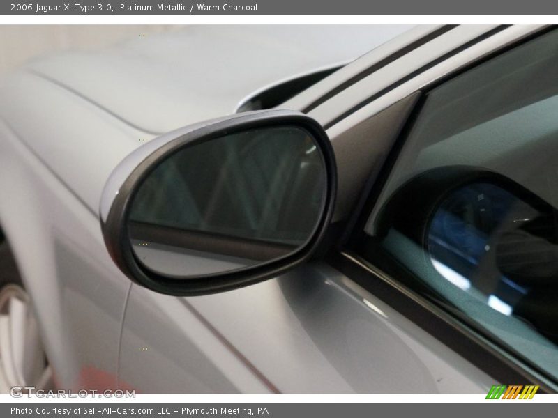 Platinum Metallic / Warm Charcoal 2006 Jaguar X-Type 3.0