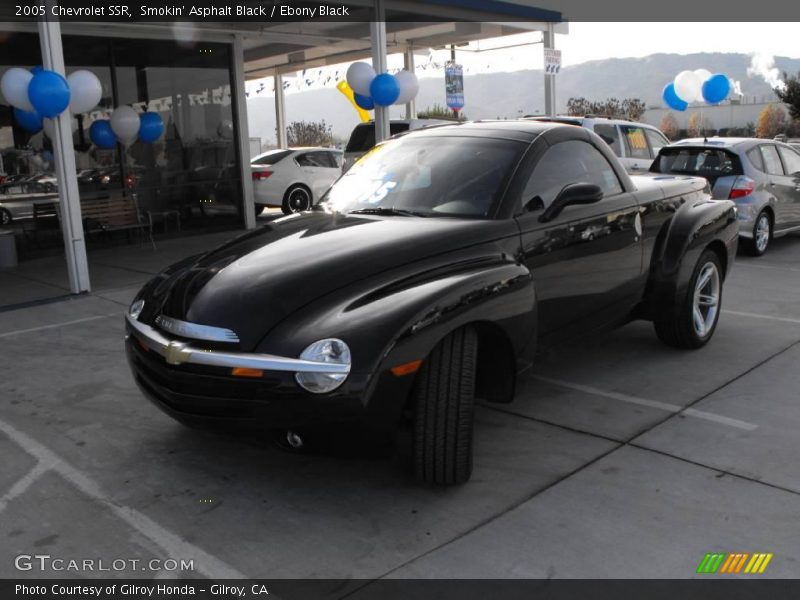 Smokin' Asphalt Black / Ebony Black 2005 Chevrolet SSR