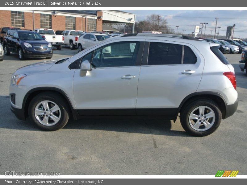 Silver Ice Metallic / Jet Black 2015 Chevrolet Trax LT