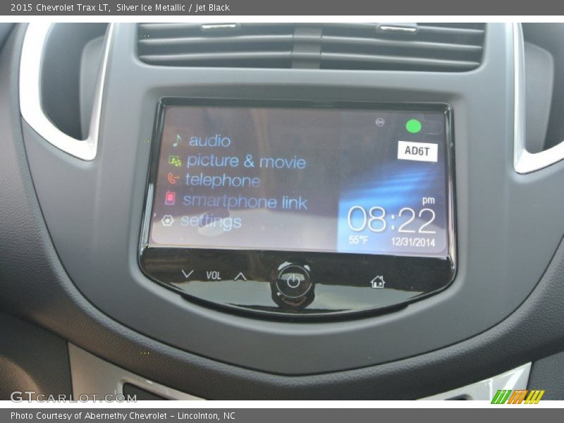 Silver Ice Metallic / Jet Black 2015 Chevrolet Trax LT
