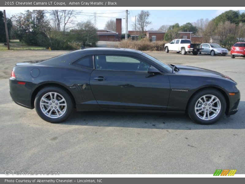 Ashen Gray Metallic / Black 2015 Chevrolet Camaro LT Coupe