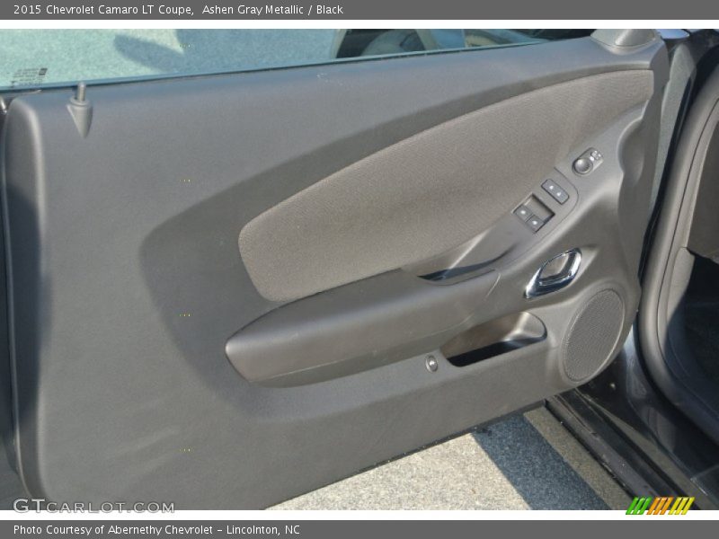 Ashen Gray Metallic / Black 2015 Chevrolet Camaro LT Coupe