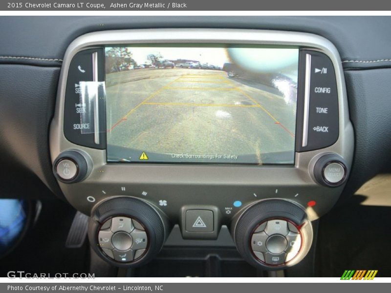 Ashen Gray Metallic / Black 2015 Chevrolet Camaro LT Coupe
