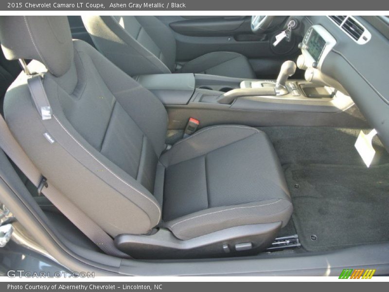 Ashen Gray Metallic / Black 2015 Chevrolet Camaro LT Coupe
