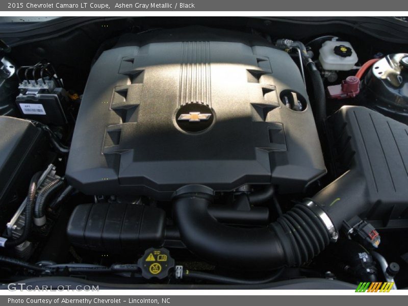 Ashen Gray Metallic / Black 2015 Chevrolet Camaro LT Coupe