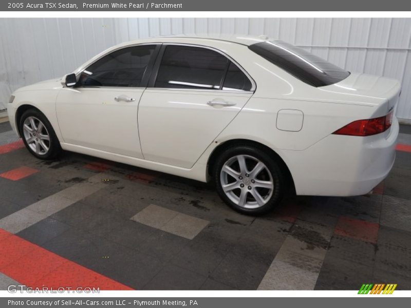 Premium White Pearl / Parchment 2005 Acura TSX Sedan