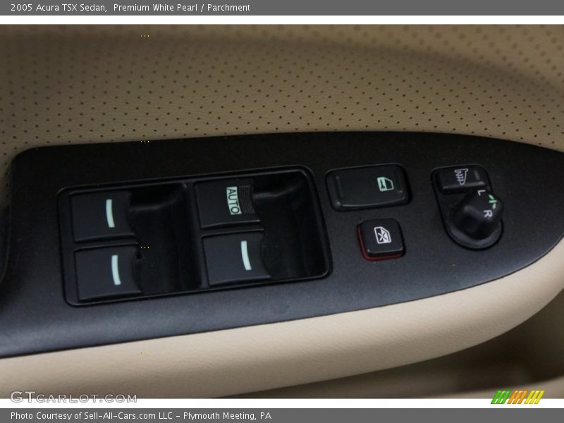 Premium White Pearl / Parchment 2005 Acura TSX Sedan
