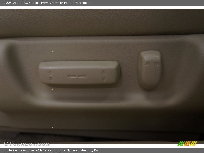 Premium White Pearl / Parchment 2005 Acura TSX Sedan