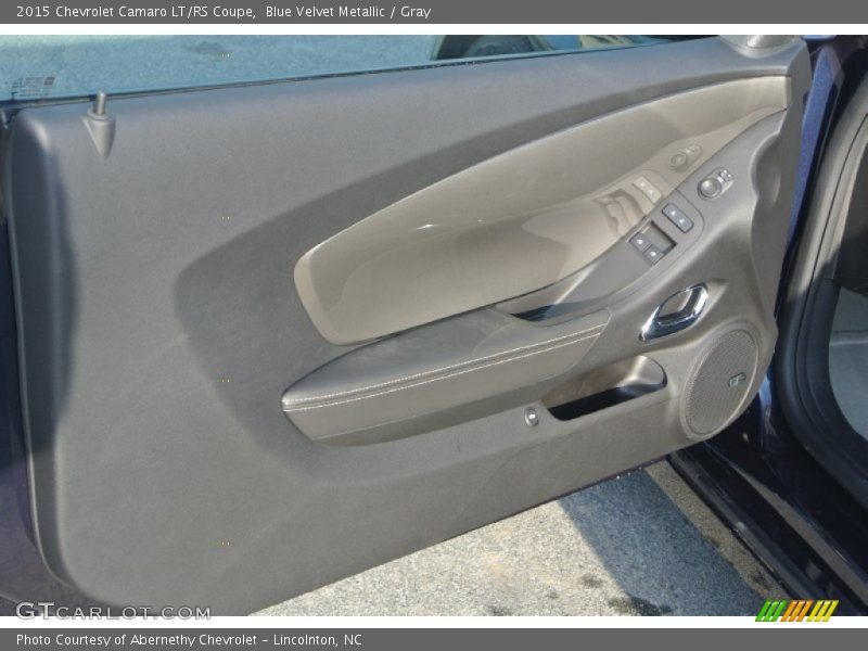 Blue Velvet Metallic / Gray 2015 Chevrolet Camaro LT/RS Coupe