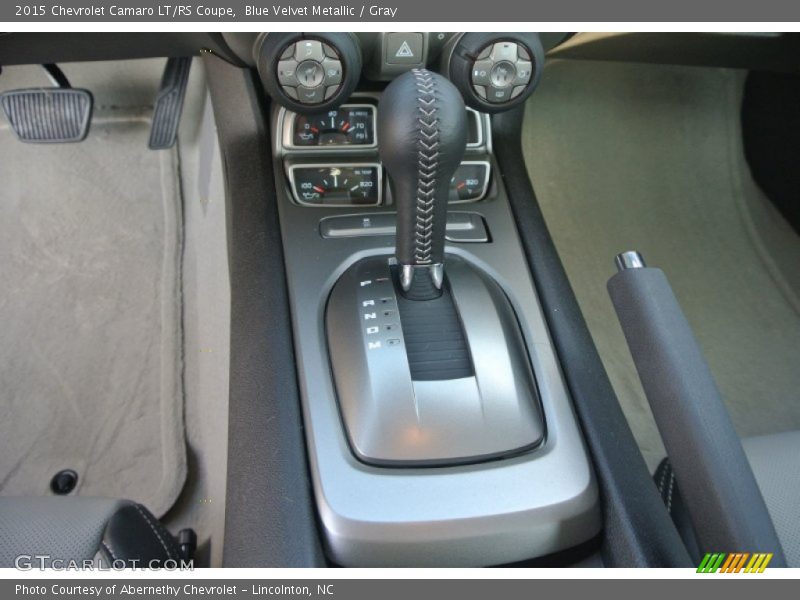 Blue Velvet Metallic / Gray 2015 Chevrolet Camaro LT/RS Coupe