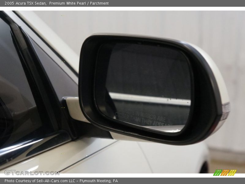 Premium White Pearl / Parchment 2005 Acura TSX Sedan