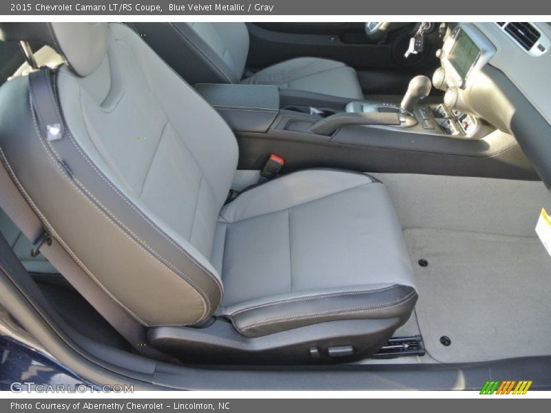 Blue Velvet Metallic / Gray 2015 Chevrolet Camaro LT/RS Coupe