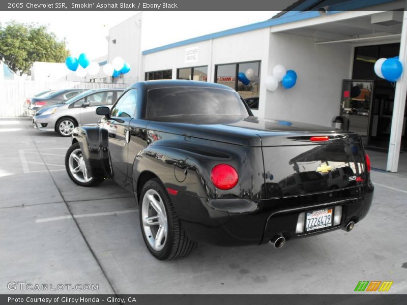 Smokin' Asphalt Black / Ebony Black 2005 Chevrolet SSR