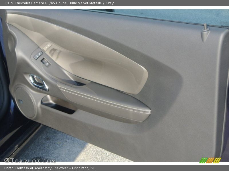 Blue Velvet Metallic / Gray 2015 Chevrolet Camaro LT/RS Coupe