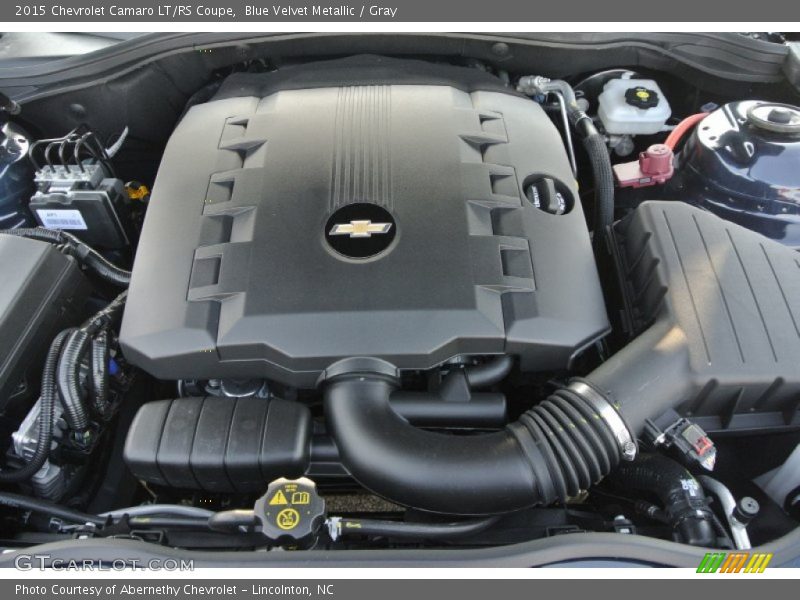 Blue Velvet Metallic / Gray 2015 Chevrolet Camaro LT/RS Coupe