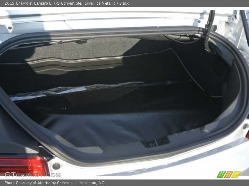Silver Ice Metallic / Black 2015 Chevrolet Camaro LT/RS Convertible