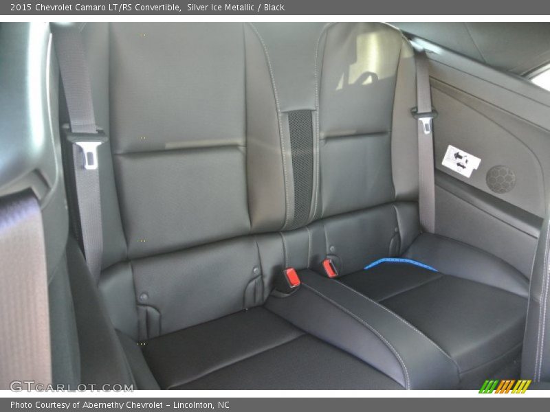 Silver Ice Metallic / Black 2015 Chevrolet Camaro LT/RS Convertible