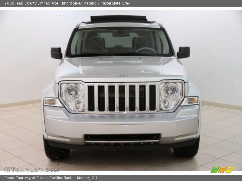 Bright Silver Metallic / Pastel Slate Gray 2008 Jeep Liberty Limited 4x4
