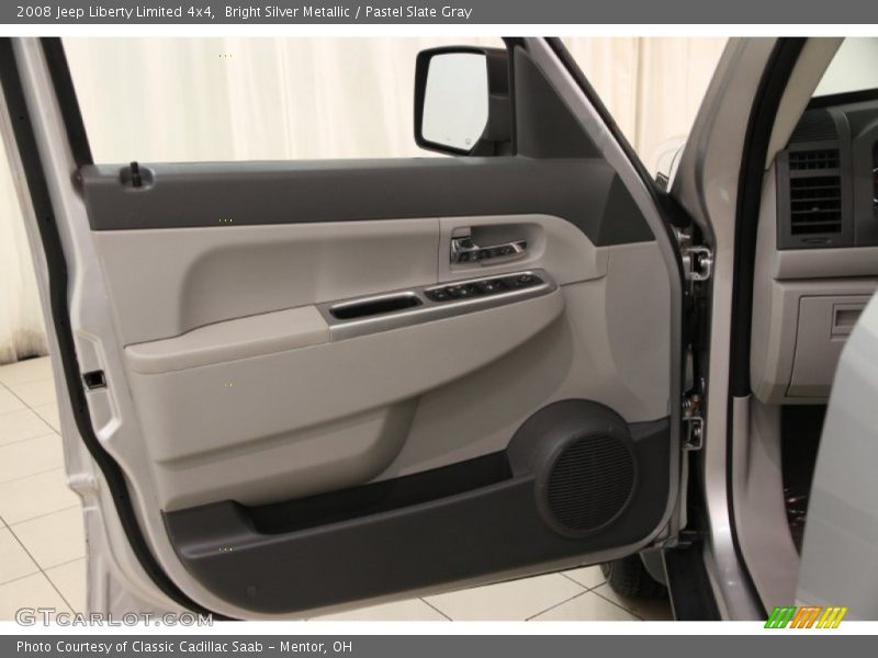 Bright Silver Metallic / Pastel Slate Gray 2008 Jeep Liberty Limited 4x4