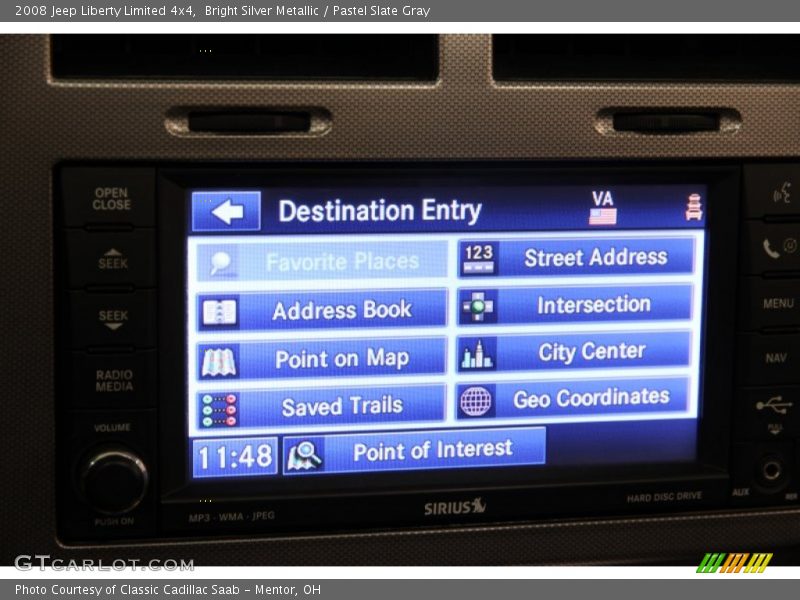 Bright Silver Metallic / Pastel Slate Gray 2008 Jeep Liberty Limited 4x4