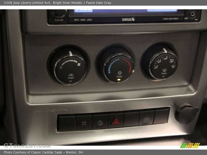 Bright Silver Metallic / Pastel Slate Gray 2008 Jeep Liberty Limited 4x4