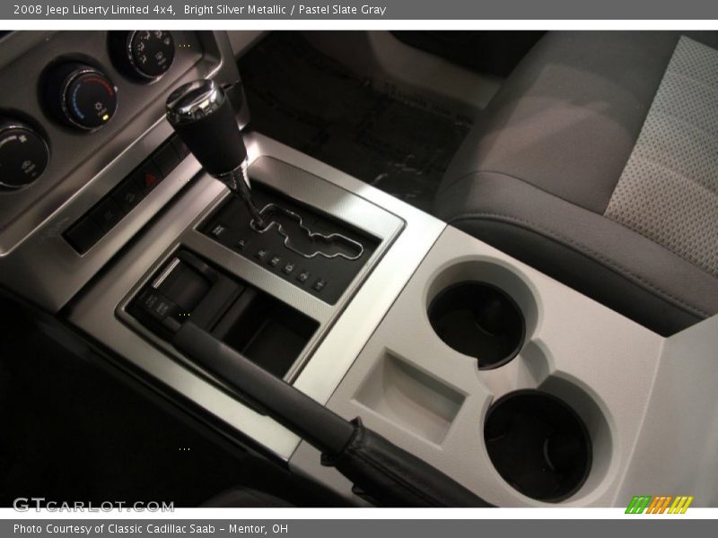 Bright Silver Metallic / Pastel Slate Gray 2008 Jeep Liberty Limited 4x4