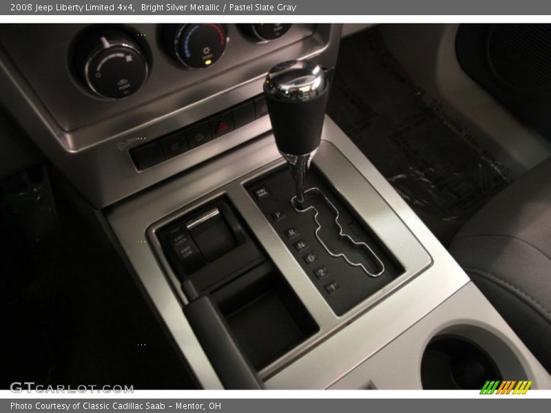 Bright Silver Metallic / Pastel Slate Gray 2008 Jeep Liberty Limited 4x4