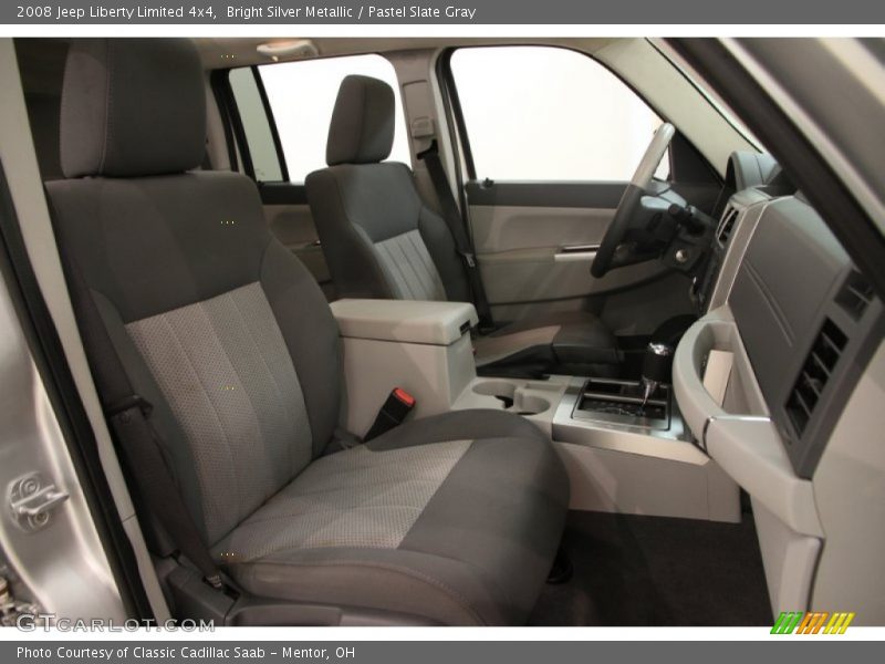 Bright Silver Metallic / Pastel Slate Gray 2008 Jeep Liberty Limited 4x4