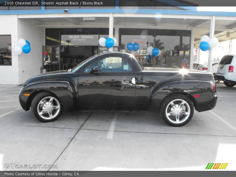 Smokin' Asphalt Black / Ebony Black 2005 Chevrolet SSR