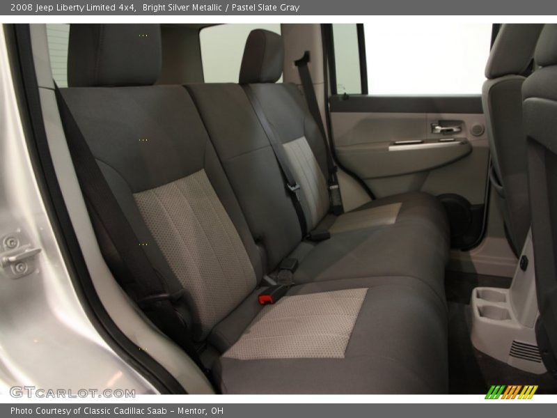 Bright Silver Metallic / Pastel Slate Gray 2008 Jeep Liberty Limited 4x4