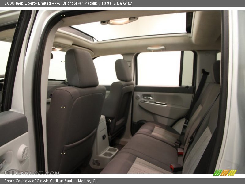 Bright Silver Metallic / Pastel Slate Gray 2008 Jeep Liberty Limited 4x4