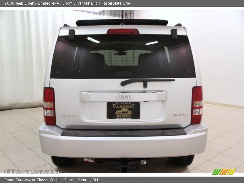 Bright Silver Metallic / Pastel Slate Gray 2008 Jeep Liberty Limited 4x4