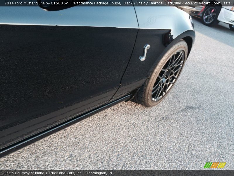 Black / Shelby Charcoal Black/Black Accents Recaro Sport Seats 2014 Ford Mustang Shelby GT500 SVT Performance Package Coupe