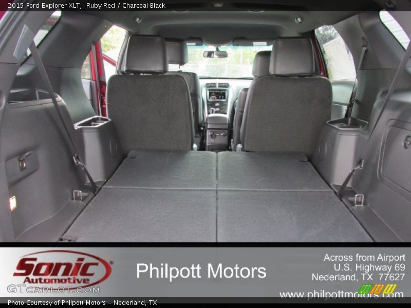 Ruby Red / Charcoal Black 2015 Ford Explorer XLT