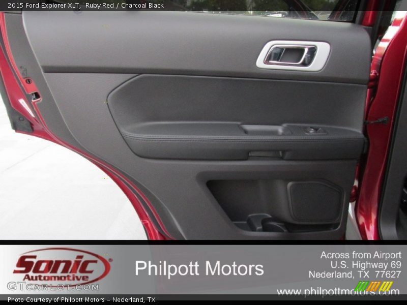 Ruby Red / Charcoal Black 2015 Ford Explorer XLT
