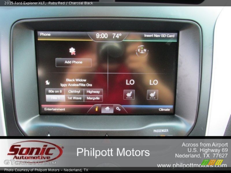 Ruby Red / Charcoal Black 2015 Ford Explorer XLT