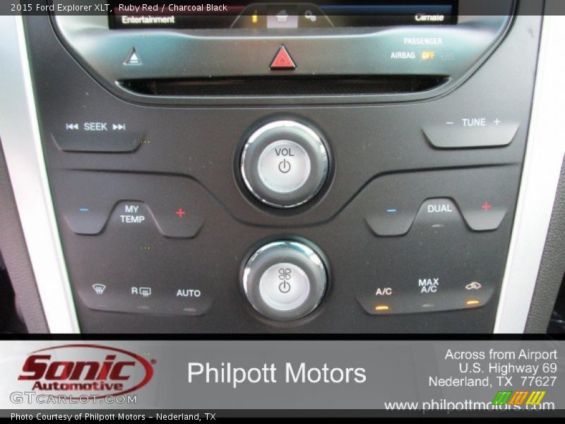 Ruby Red / Charcoal Black 2015 Ford Explorer XLT